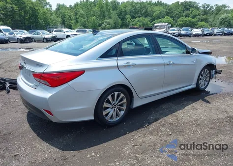 2014 Hyundai Sonata Limited z USA, uszkodzony, nr VIN 5NPEC4AC4EH832058